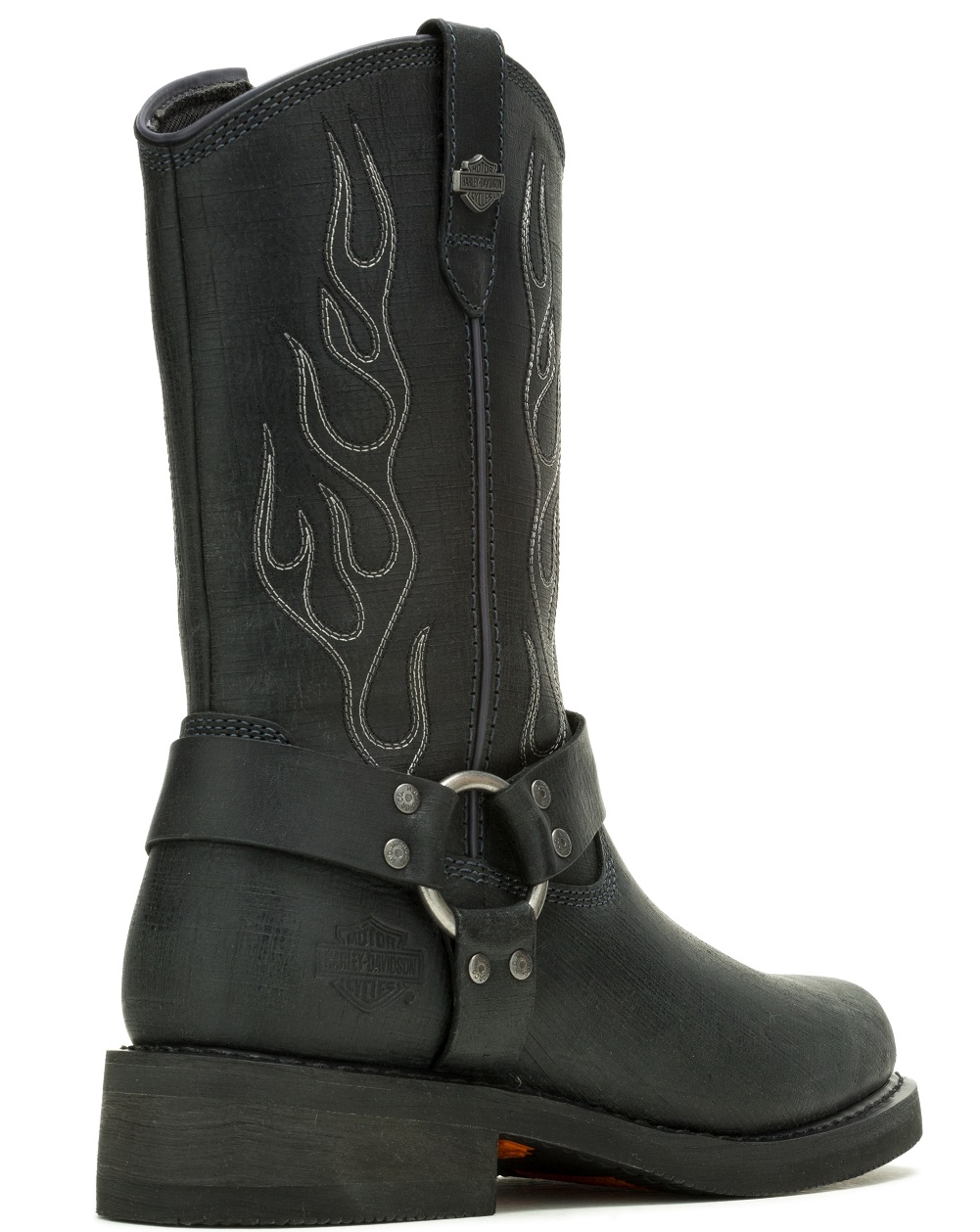 Harley-Davidson® Men's Hustin West 11-Inch Black Motorcycle Boots