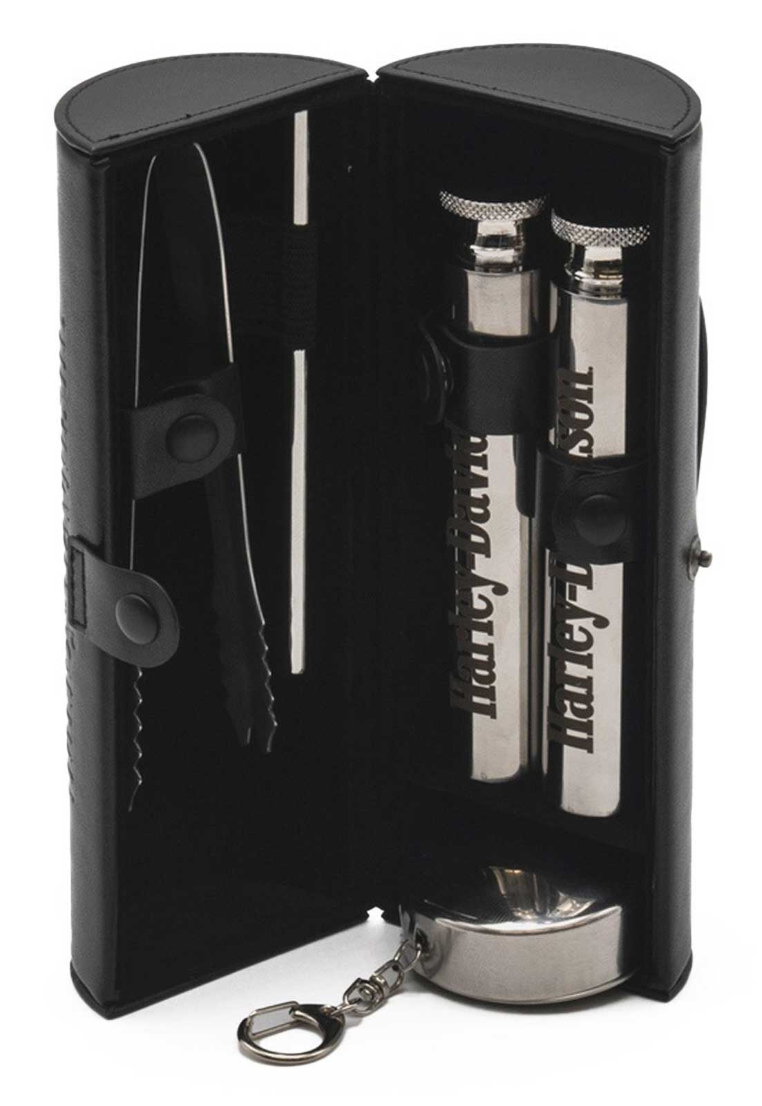 Harley-Davidson Free Shipping - Harley-Davidson Open Bar & Shield Eagle Travel Bar Set, Stainless Steel - Free Shipping on many products plus Orders Over $99