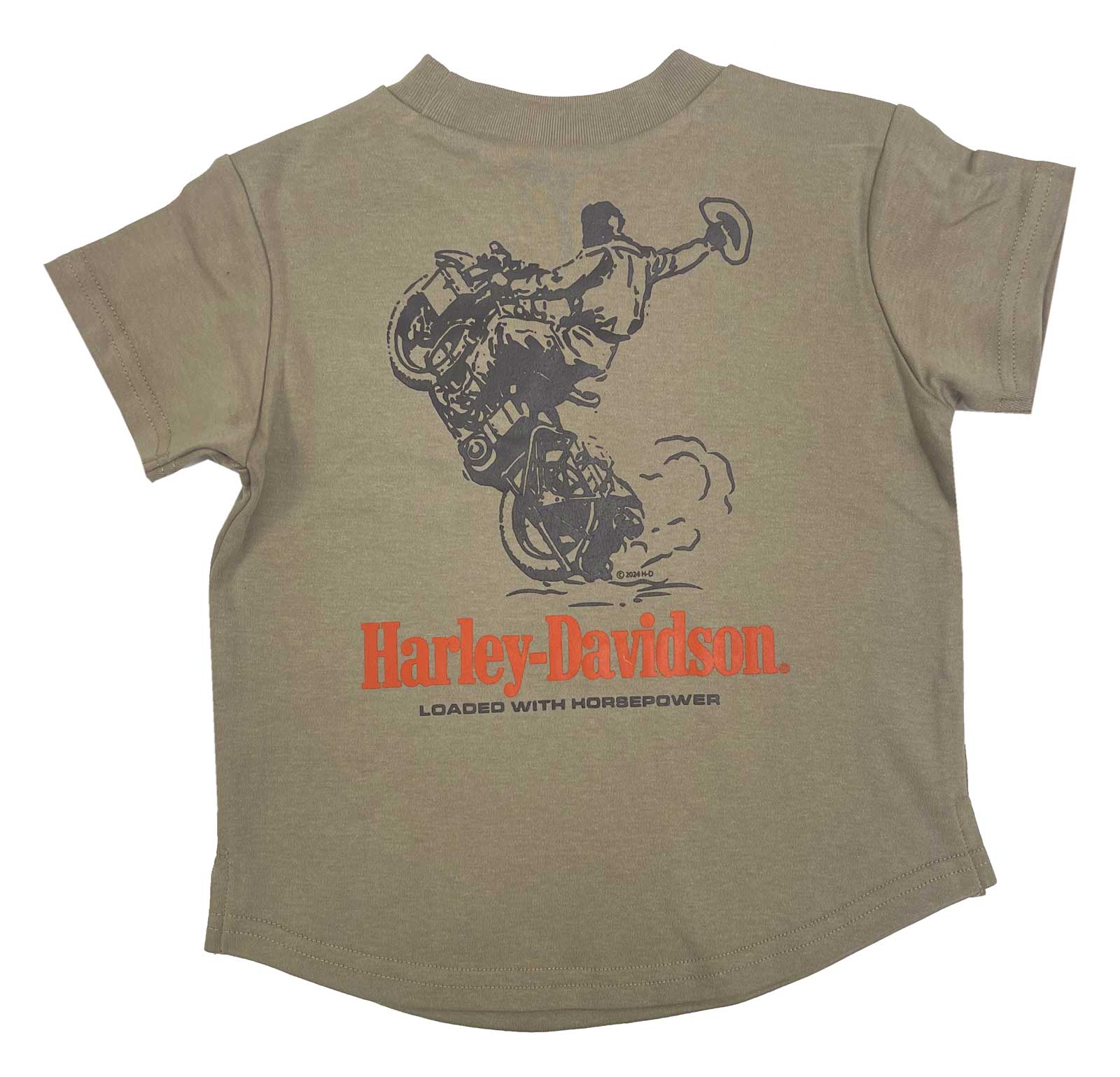 Harley-Davidson Free Shipping - Harley-Davidson Little Boys' Bar & Shield Short Sleeve Pocket Tee – Green - Free Shipping on many products plus Orders Over $99