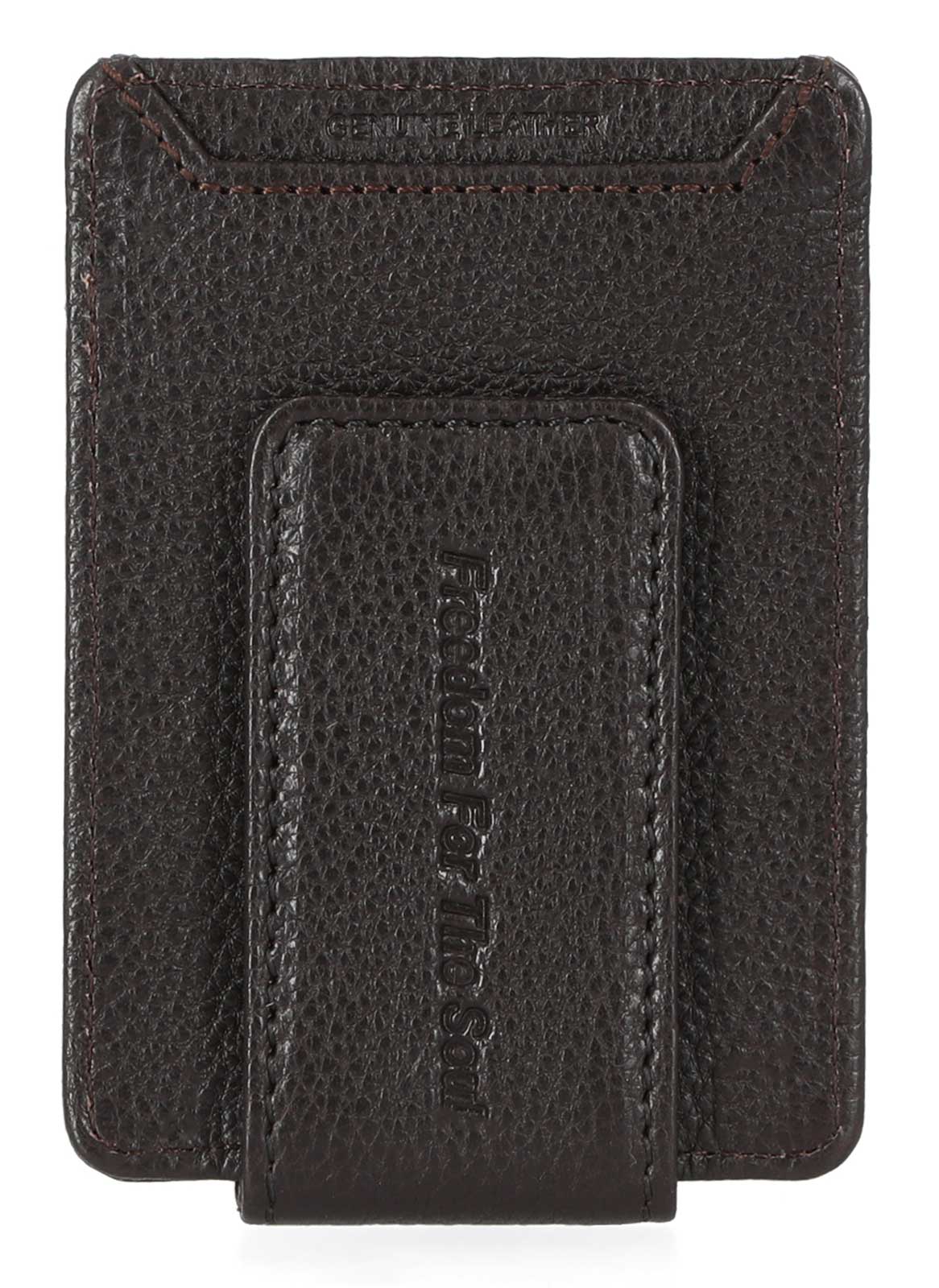 Harley-Davidson Free Shipping - Harley-Davidson Men's Bar & Shield Front Pocket Leather Money Clip – Brown - Free Shipping on many products plus Orders Over $99