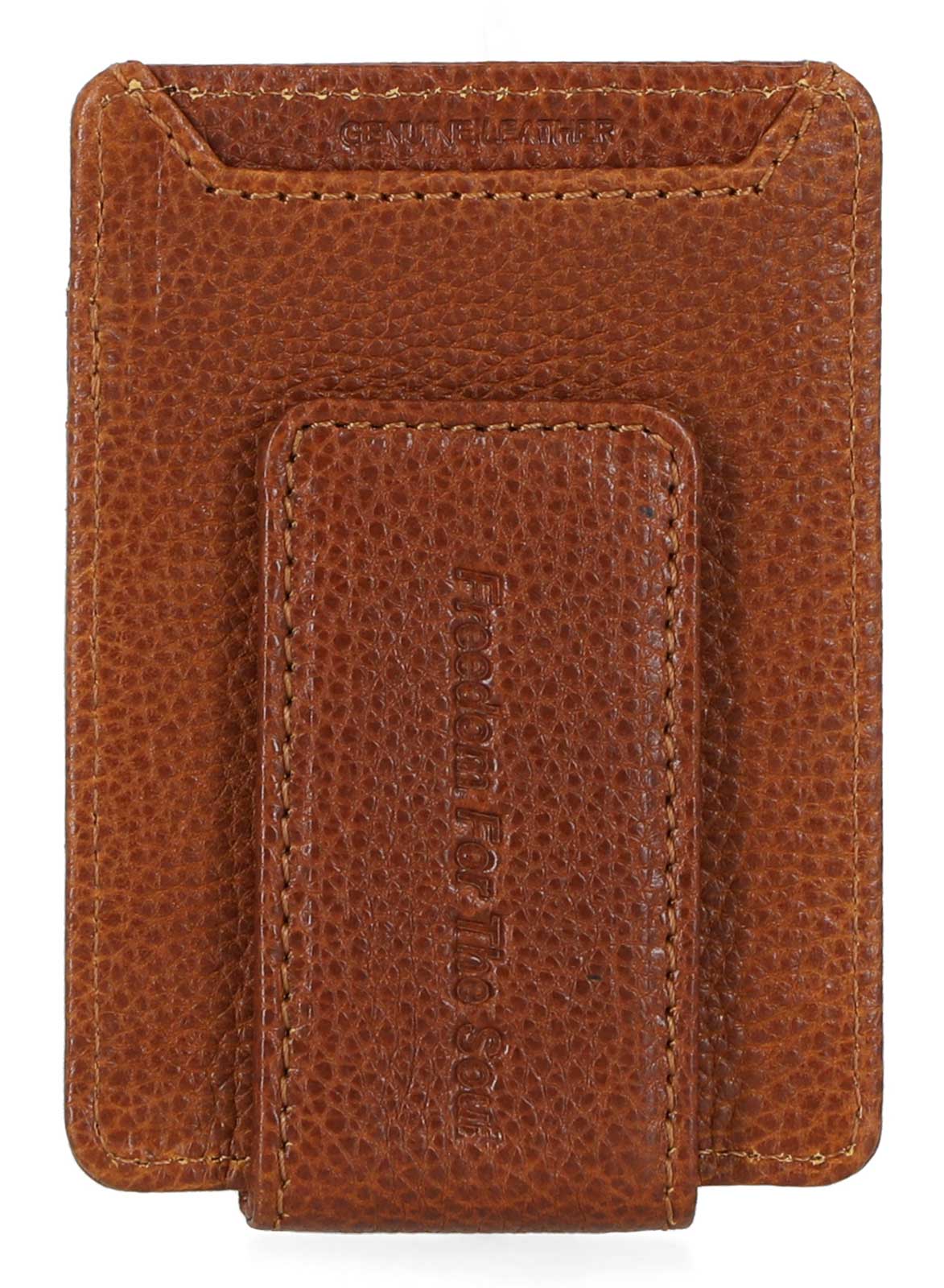 Harley-Davidson® Men's Bar & Shield Front Pocket Leather Money