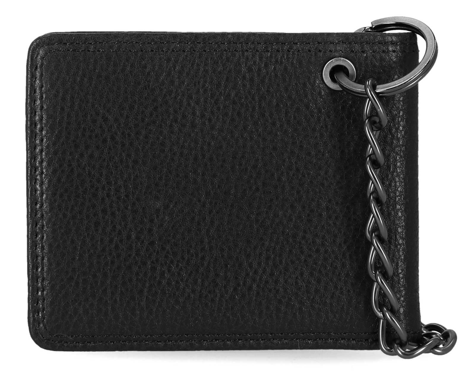 Harley-Davidson Men's Embossed Eagle Billfold Chain RFID Wallet, Black - Largest Selection of Harley-Davidson Products