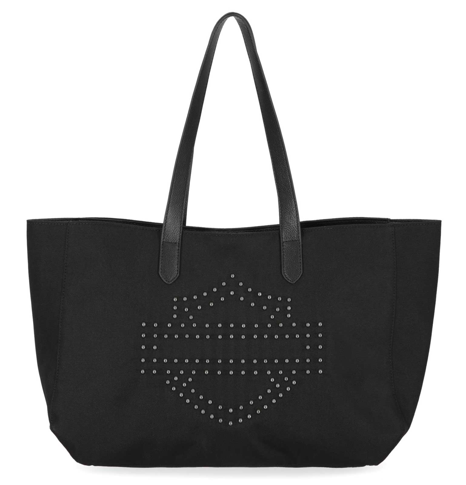 Harley-Davidson Free Shipping - Harley-Davidson Women's Studded Bar & Shield Logo Tote Bag Purse - Black - Free Shipping on many products plus Orders Over $99