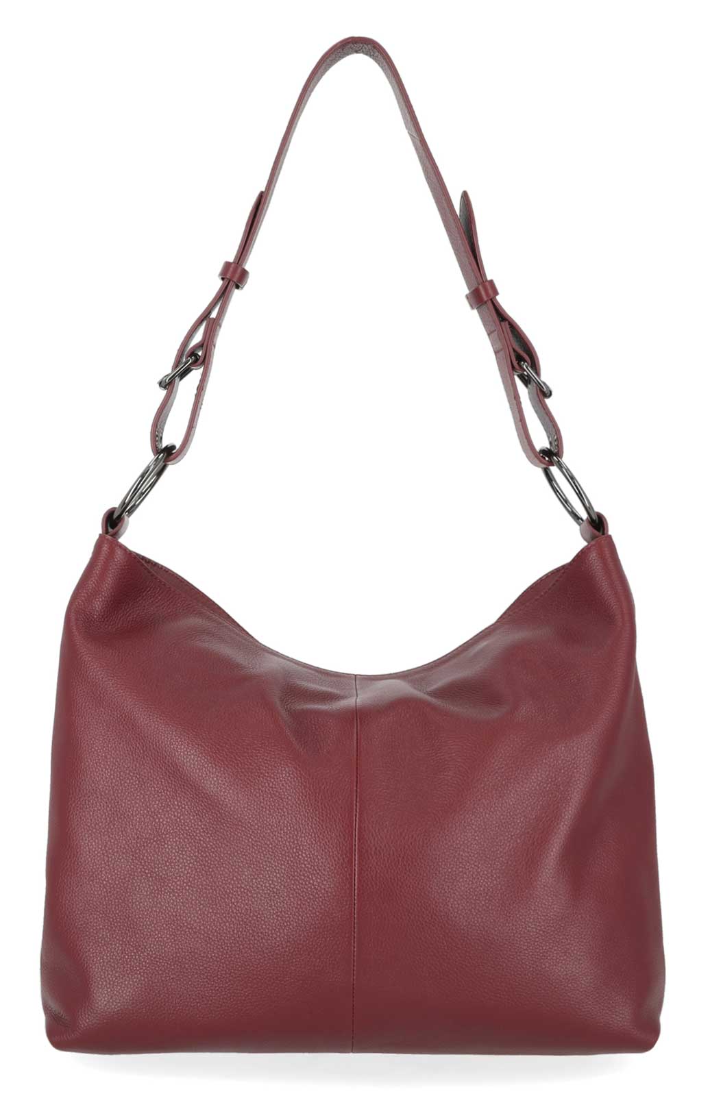 Harley-Davidson Women's Rebel Pebble Bar & Shield Bucket HOBO Purse, Oxblood - Largest Selection of Harley-Davidson Products