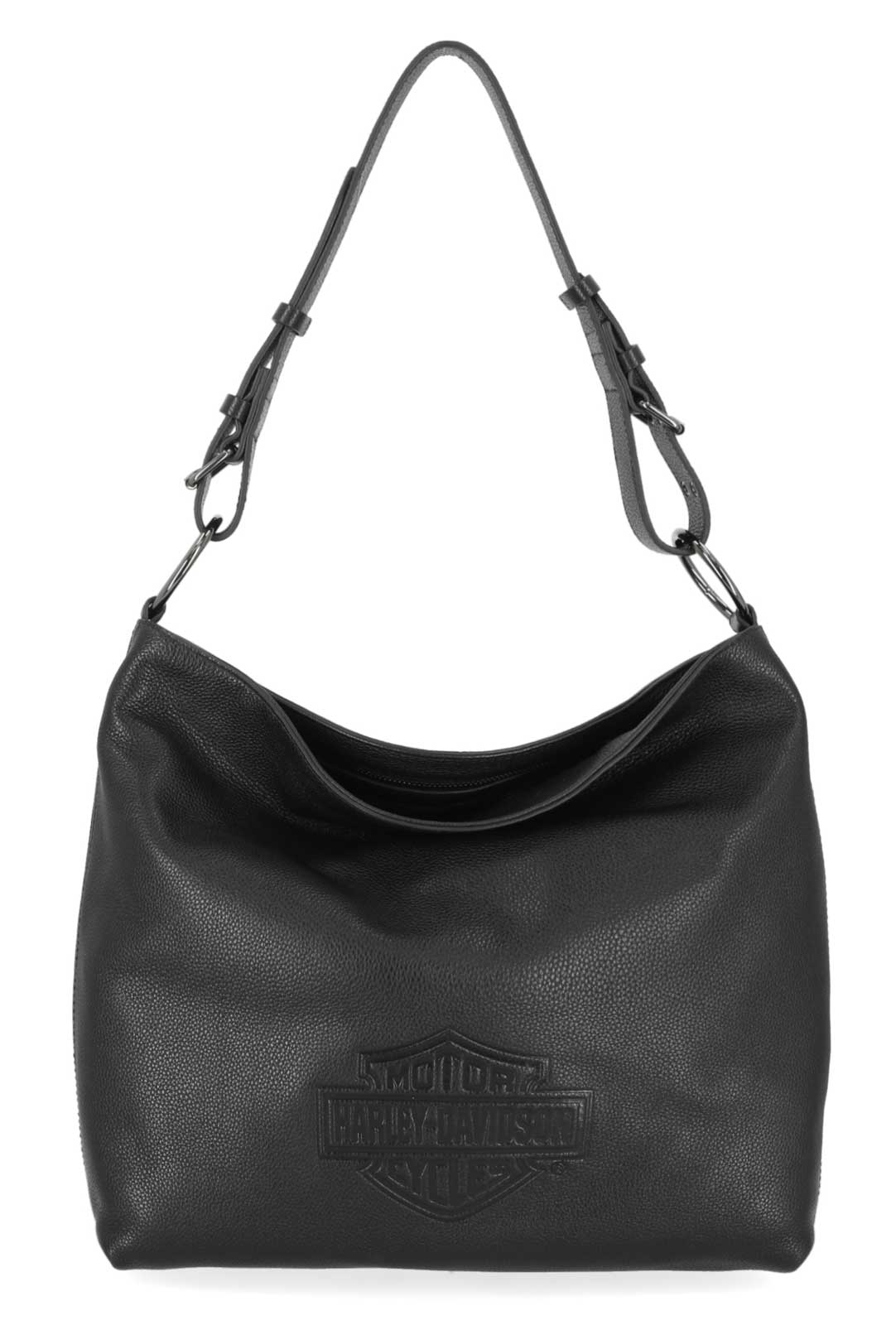 Harley-Davidson Free Shipping - Harley-Davidson Women's Rebel Pebble Bar & Shield Bucket HOBO Purse, Black - Free Shipping on many products plus Orders Over $99
