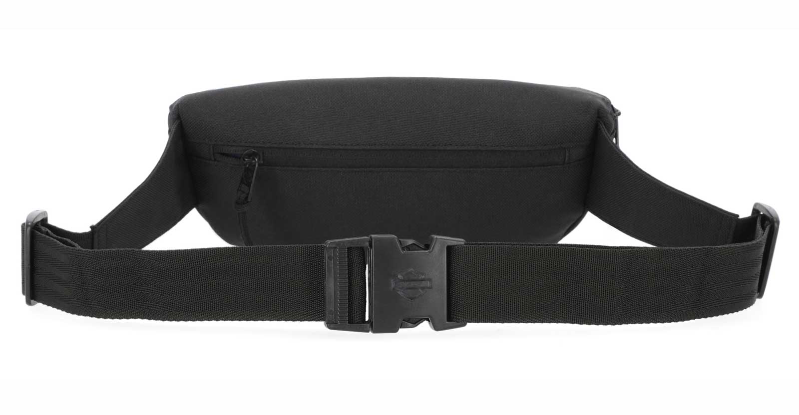 Genuine Leather Bum Bag / Waist Pouch – Soft Travel Money Fanny Pack – Black
