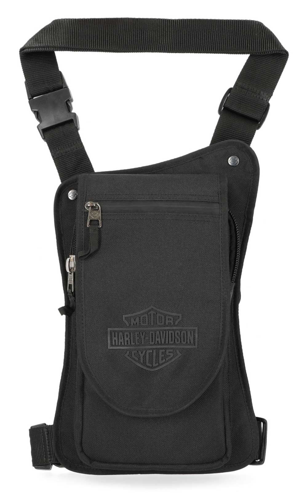 Harley-Davidson® Men's Bar & Shield Polyester Shoulder Thigh Pack