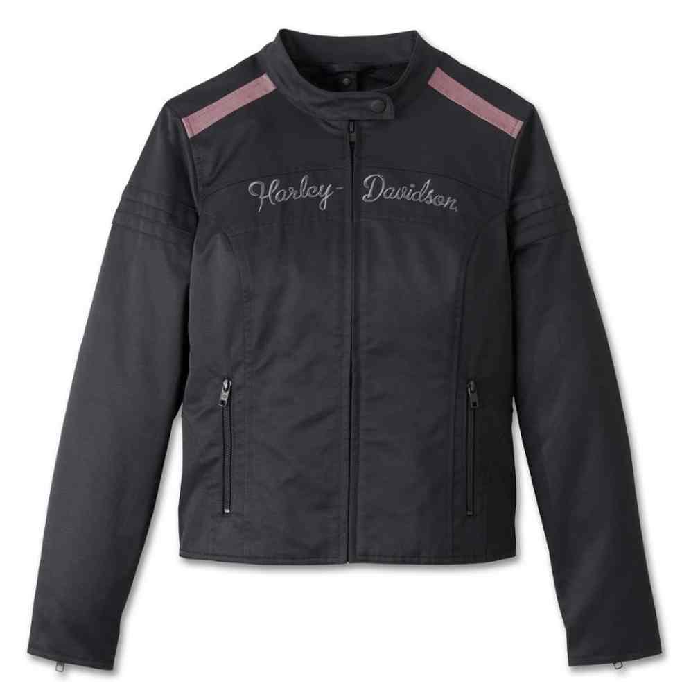 D*N様 Harley-Davidson シングルライダース　38 Harley-Davidson® Women's 3-IN-1 Miss Enthusiast Jacket, Black