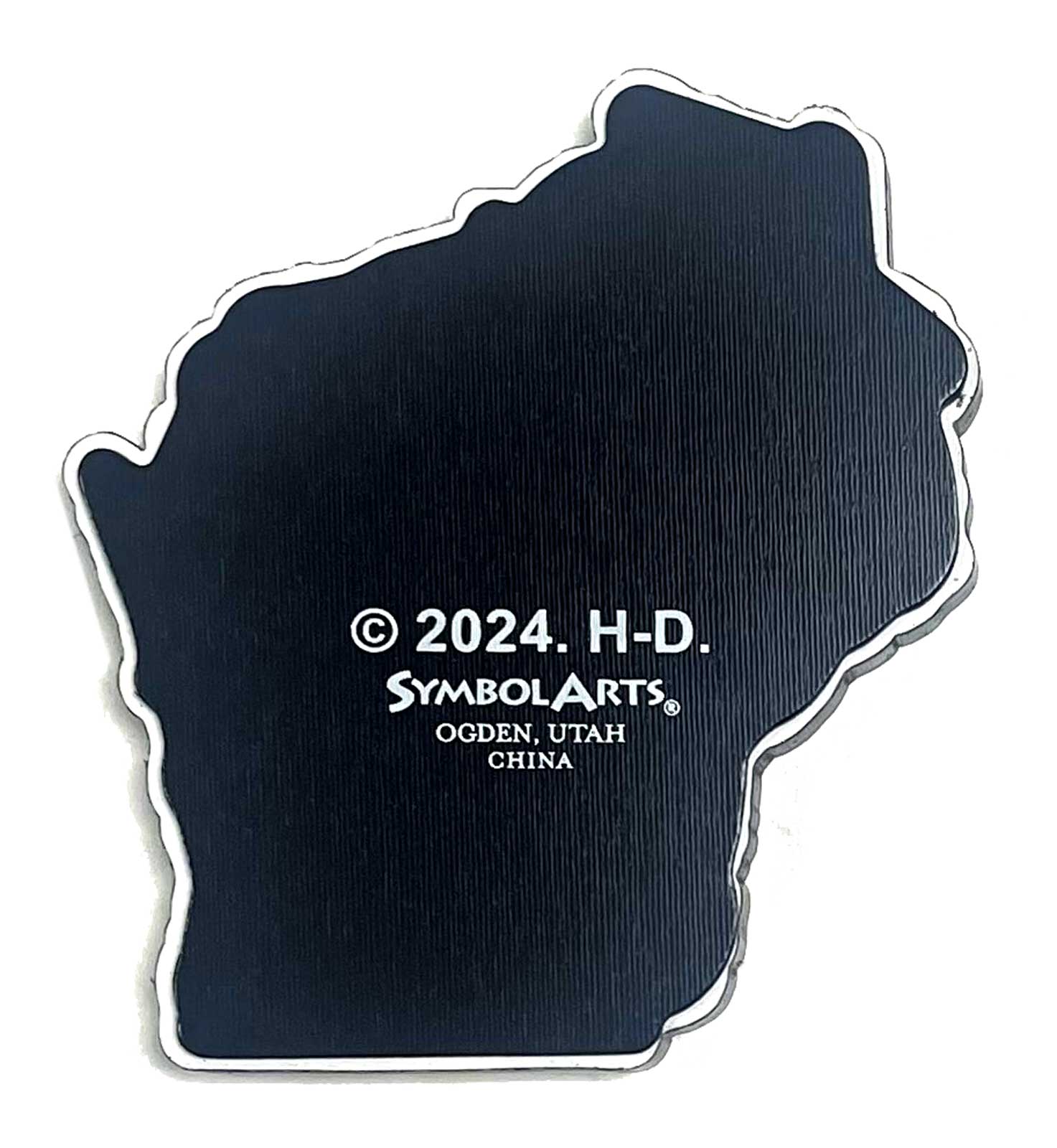 Harley-Davidson Free Shipping - Harley-Davidson Custom Wisconsin Harley Dealer Hard Acrylic Magnet - 3 x 3 inch - Free Shipping on many products plus Orders Over $99