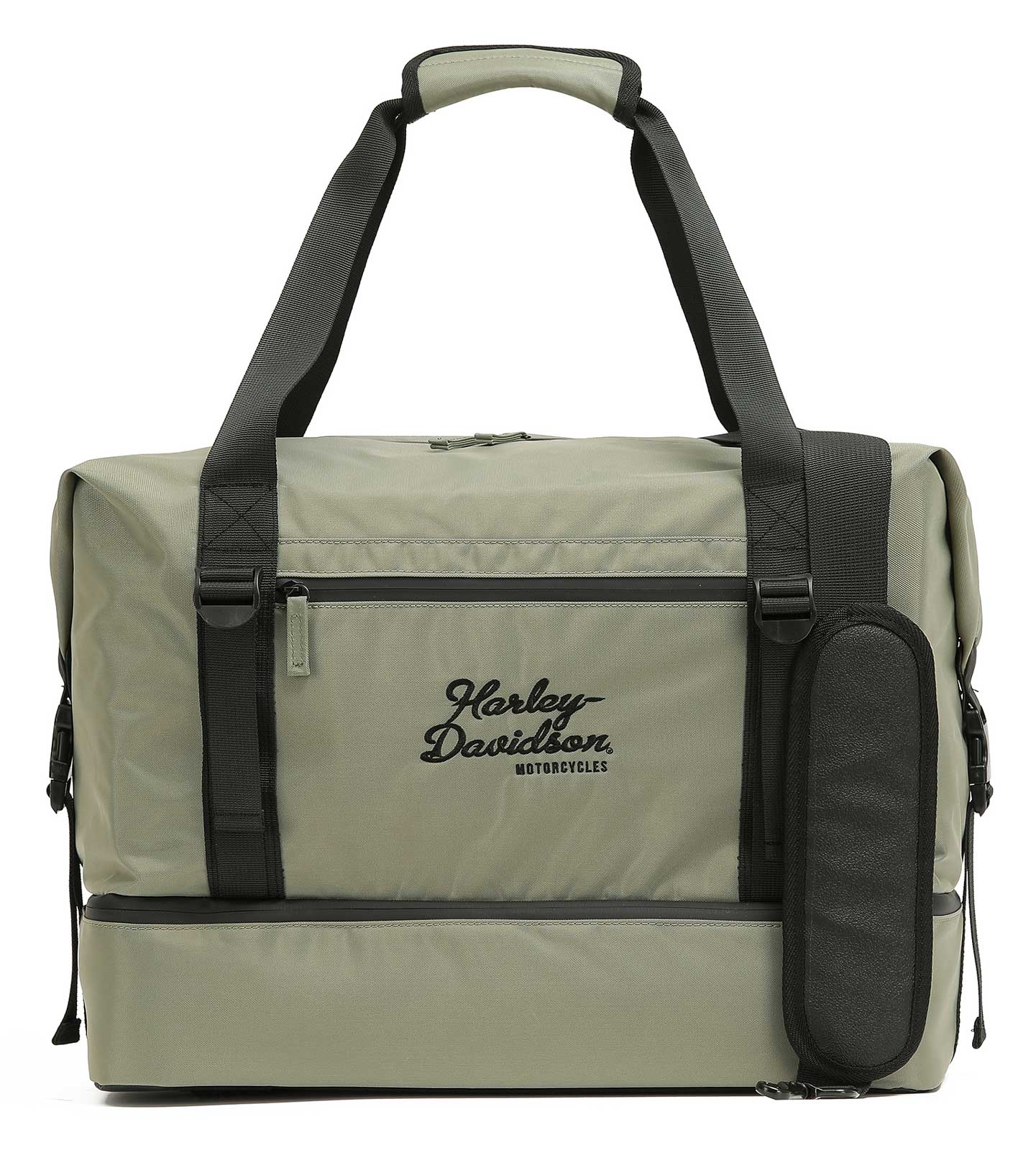 Harley-Davidson Women's Black Opal Weekender/Overnight Duffel Bag – Moss Green - Wisconsin Harley-Davidson