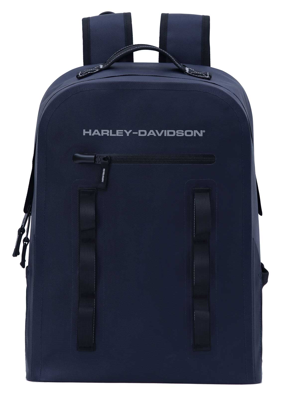 Harley-Davidson Waterproof Backpack, H-D Logo & Adjustable Straps – Blue - Wisconsin Harley-Davidson