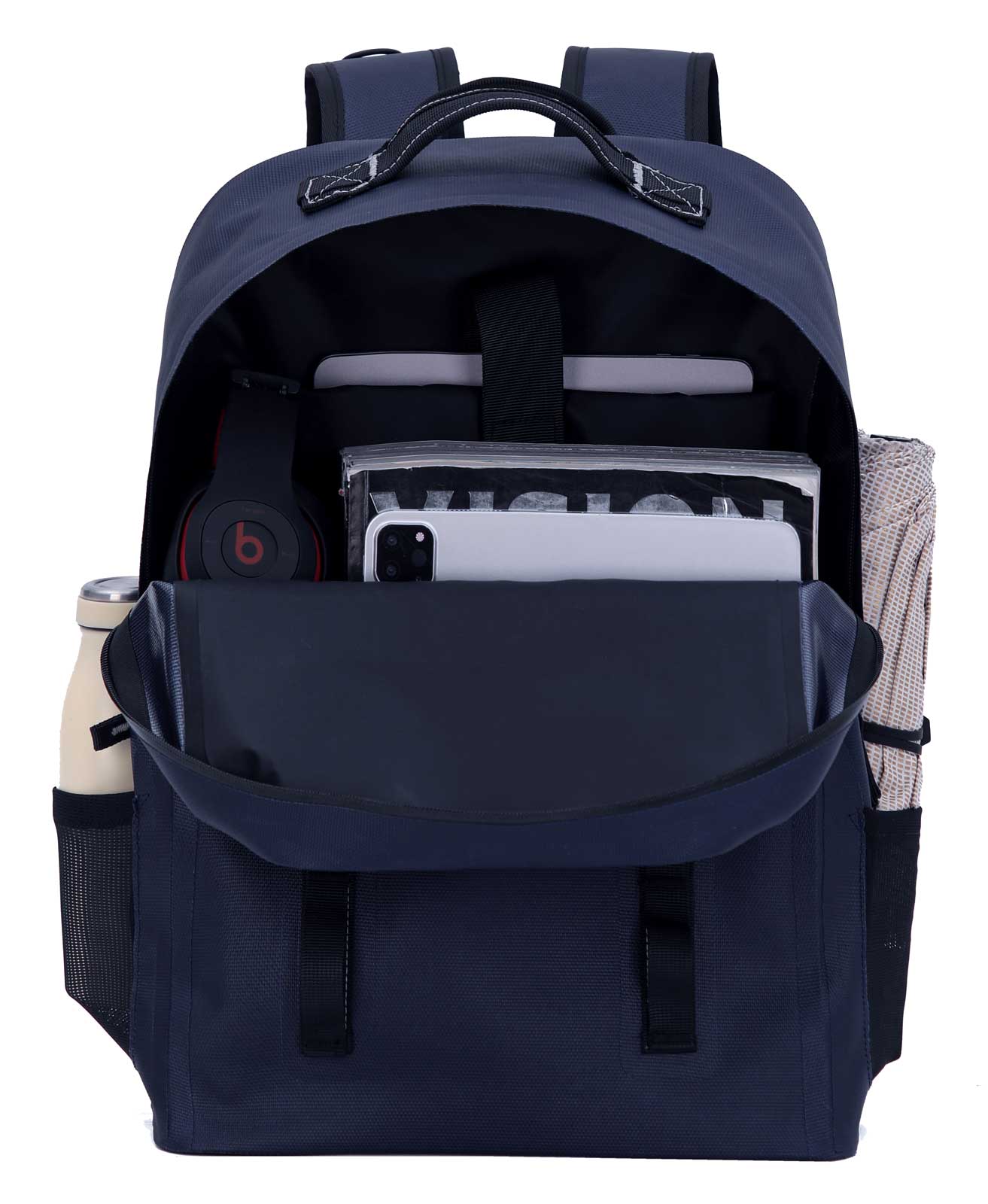 Harley-Davidson Waterproof Backpack, H-D Logo & Adjustable Straps – Blue - Largest Selection of Harley-Davidson Products