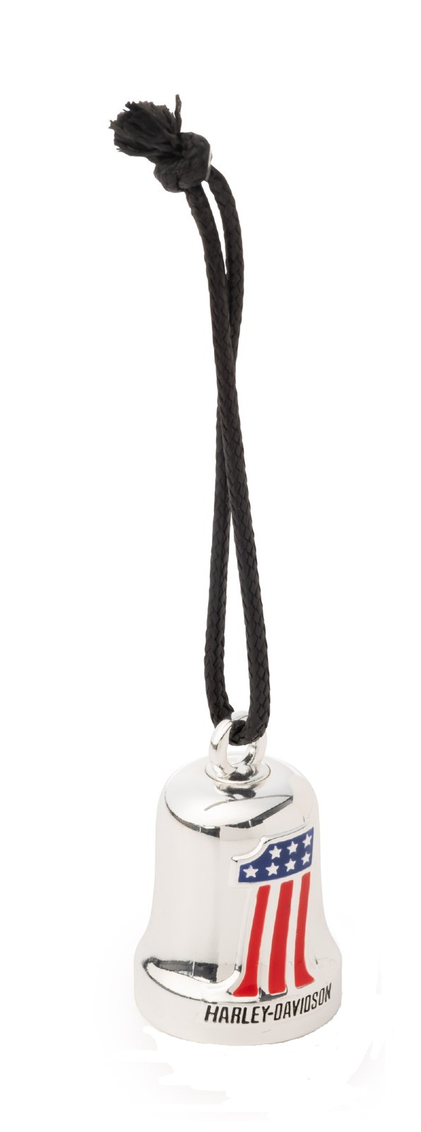 Harley-Davidson Free Shipping - Harley-Davidson H-D Red White & Blue #1 Racing Logo Ride Bell – Silver Finish - Free Shipping on many products plus Orders Over $99