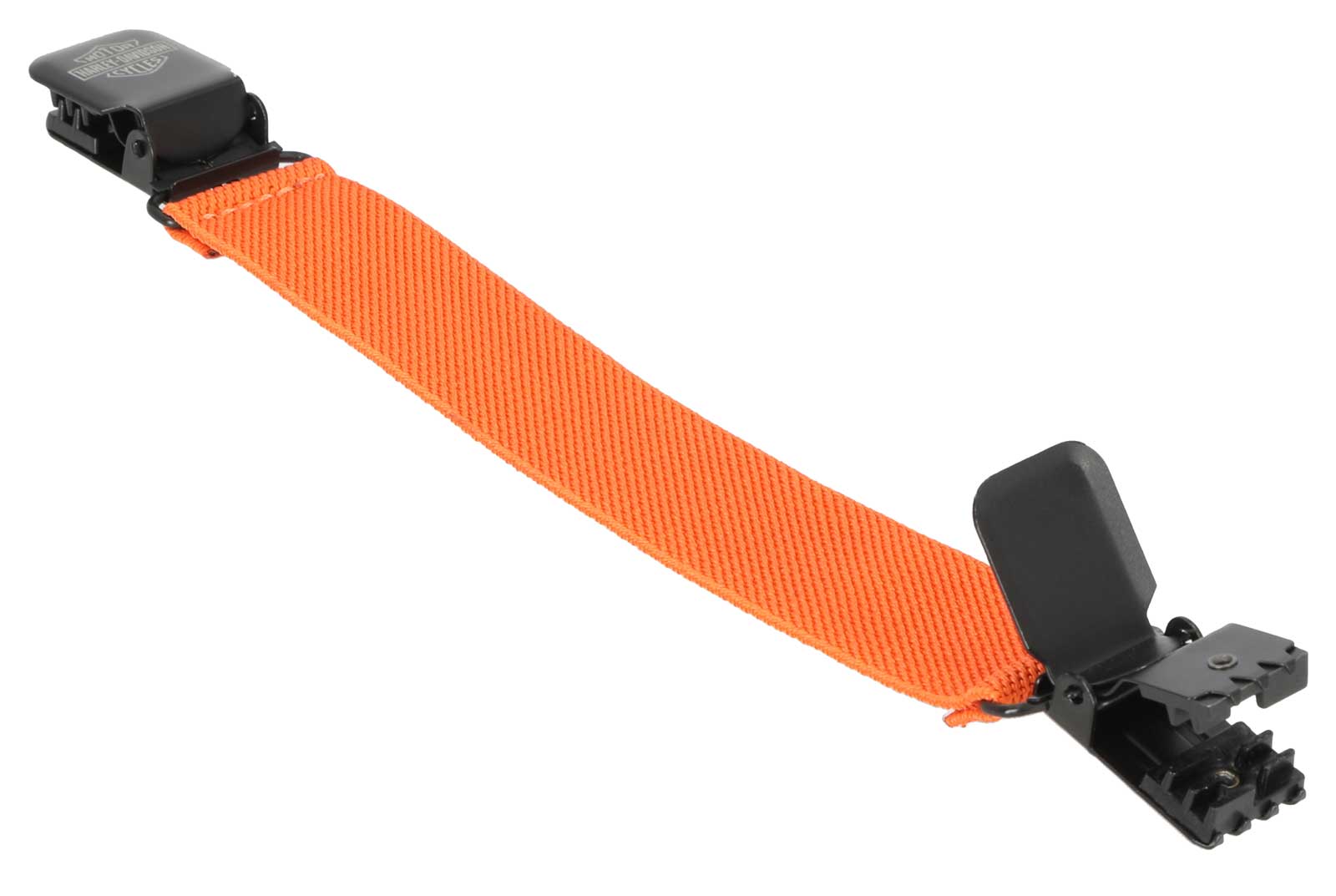 Harley-Davidson Free Shipping - Harley-Davidson Men's Etched Bar & Shield Logo Elastic Boot Clips – Orange - Free Shipping on many products plus Orders Over $99
