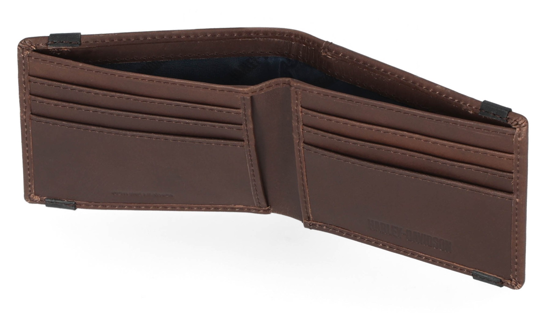 Harley-Davidson Free Shipping - Harley-Davidson Men's Classic Genuine Leather Crazy Horse Eagle Wallet - Brown - Free Shipping on many products plus Orders Over $99