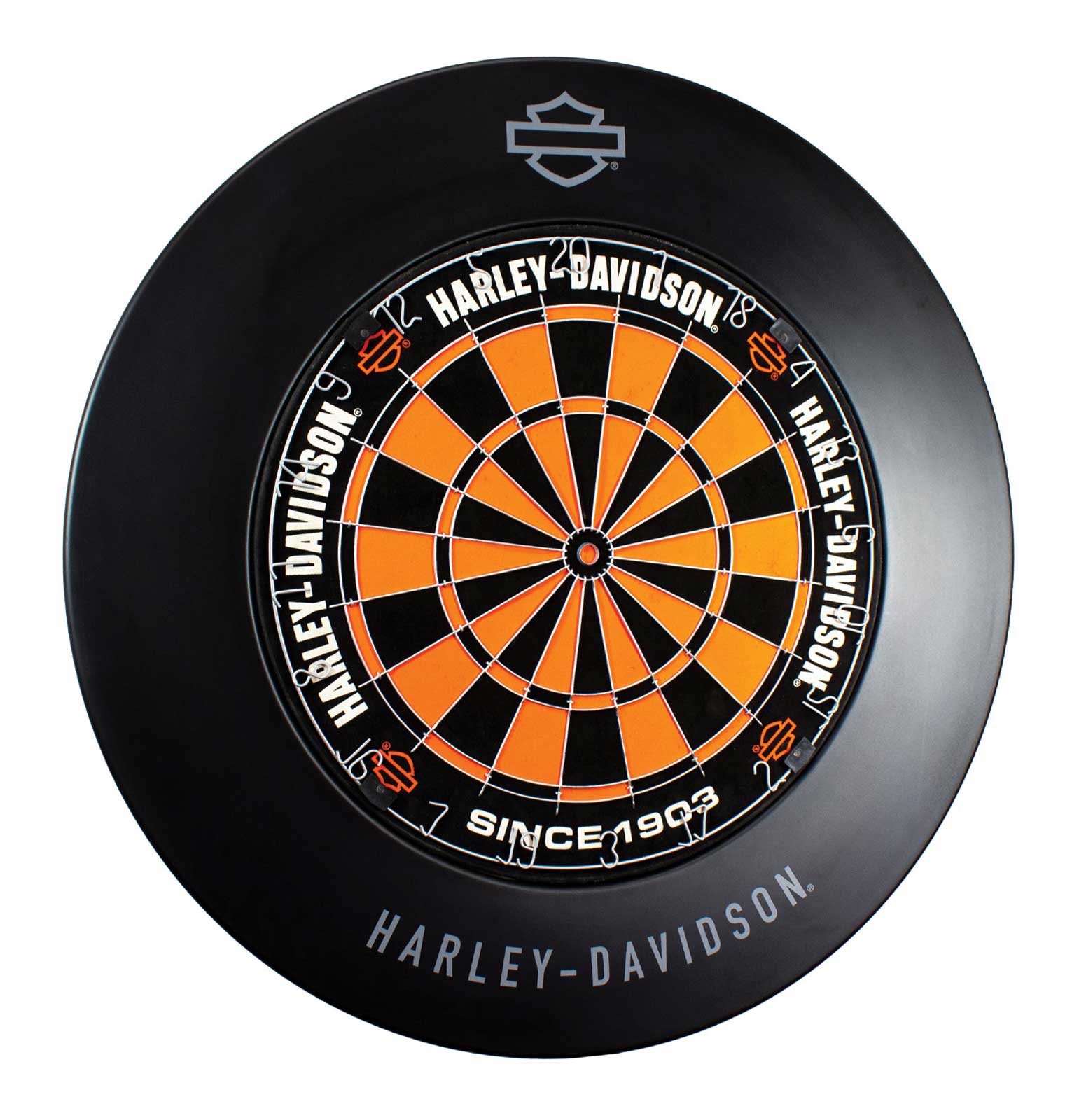 Harley-Davidson Free Shipping - Harley-Davidson Black EVO Foam H-D Bar & Shield Logo Dartboard Surround - 61902 - Free Shipping on many products plus Orders Over $99