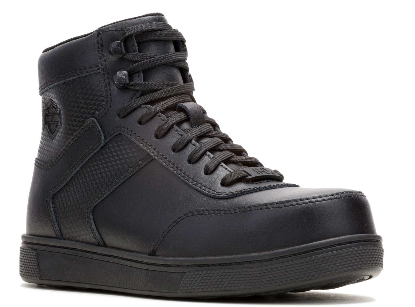 Harley-Davidson Women's Grady 4.5-Inch Safety Toe Black Boots, D84825 - Wisconsin Harley-Davidson