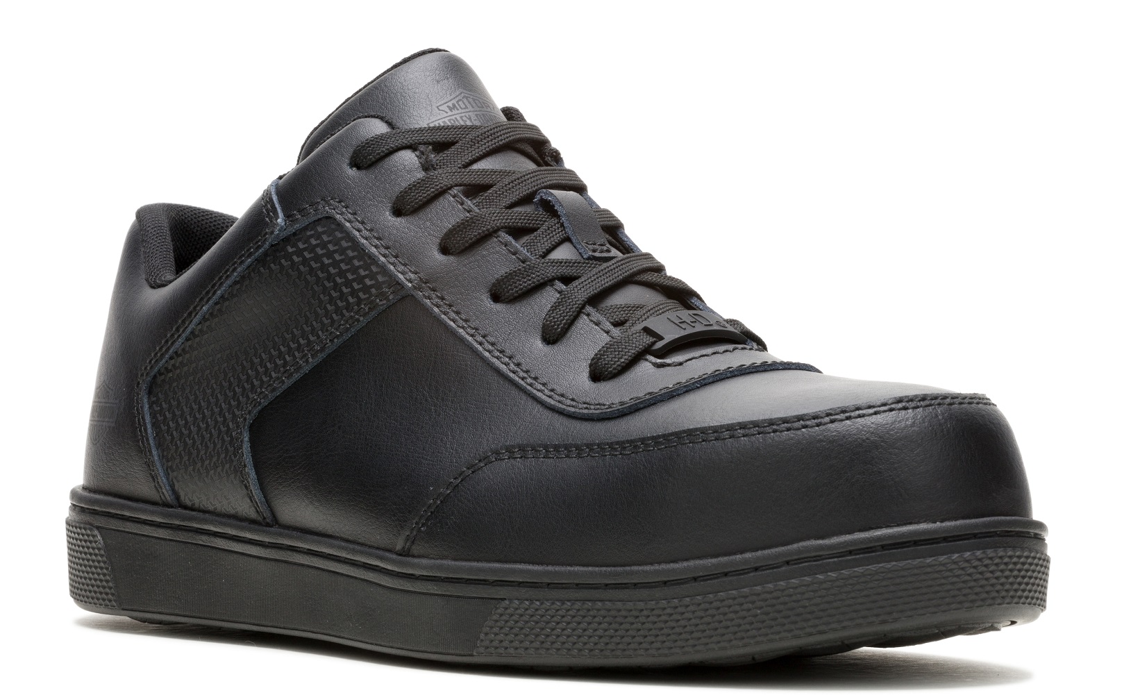 Harley-Davidson Men's Grady Low Cut Safety Toe Black Shoes, D93924 - Wisconsin Harley-Davidson