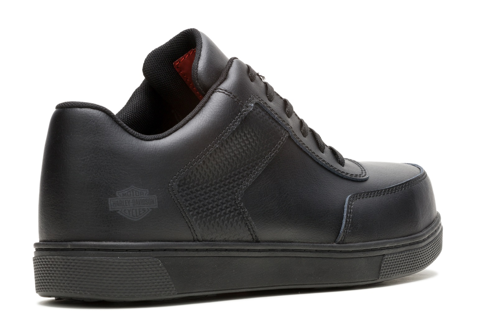 Harley-Davidson Men's Grady Low Cut Safety Toe Black Shoes, D93924 - No Hassle Returns at Wisconsin Harley