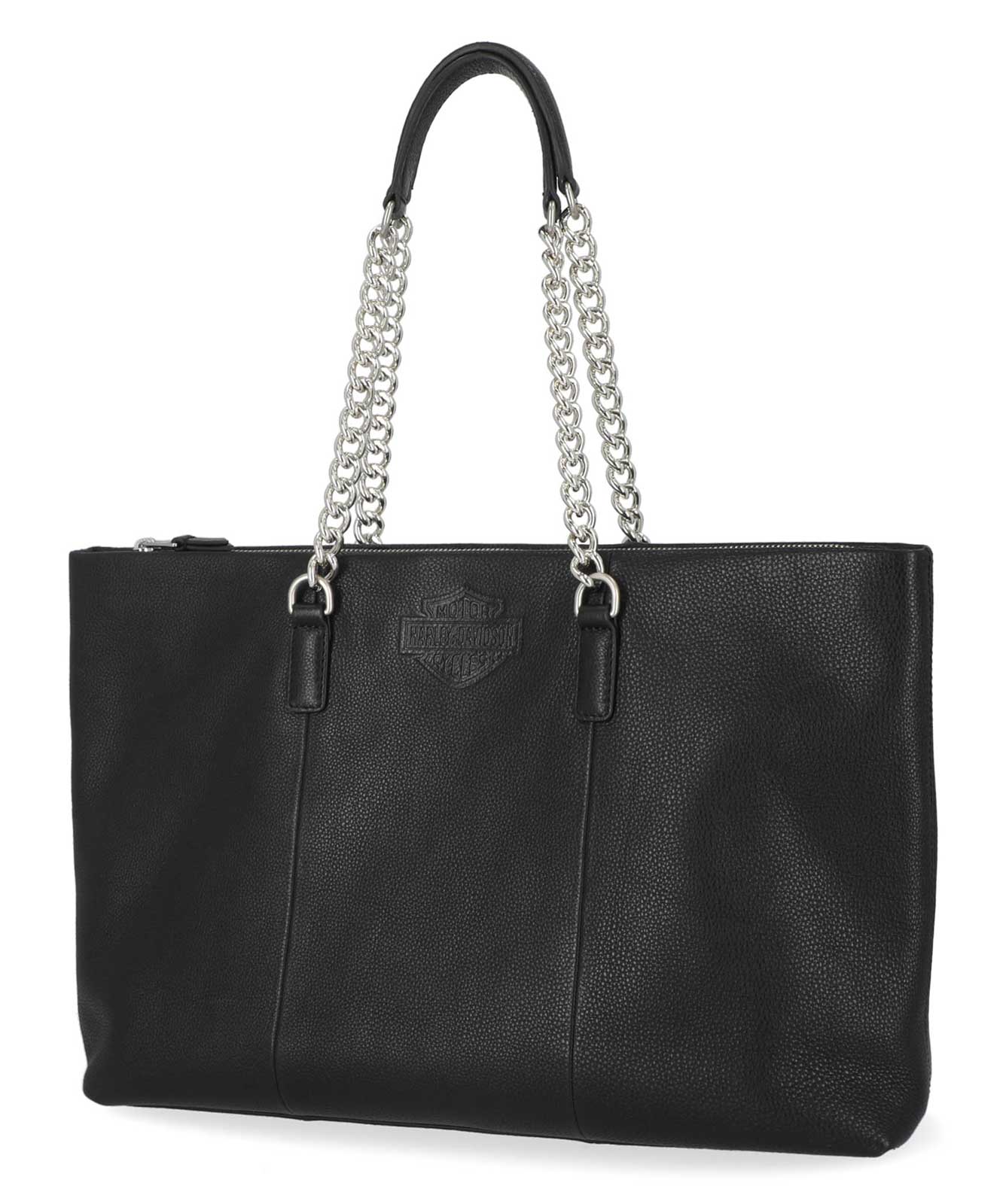 Harley-Davidson® Women's Bar & Shield Leather Chain Satchel Purse