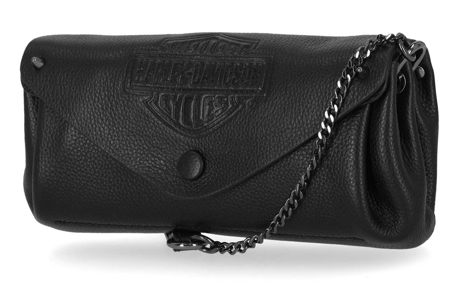 Harley-Davidson Free Shipping - Harley-Davidson Women's Bar & Shield Leather Flap Crossbody Purse - Black - Free Shipping on many products plus Orders Over $99
