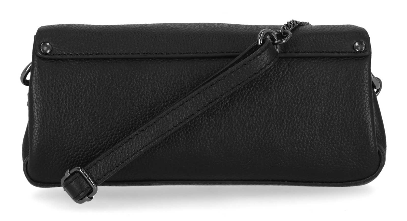 Harley-Davidson Women's Bar & Shield Leather Flap Crossbody Purse - Black - No Hassle Returns at Wisconsin Harley