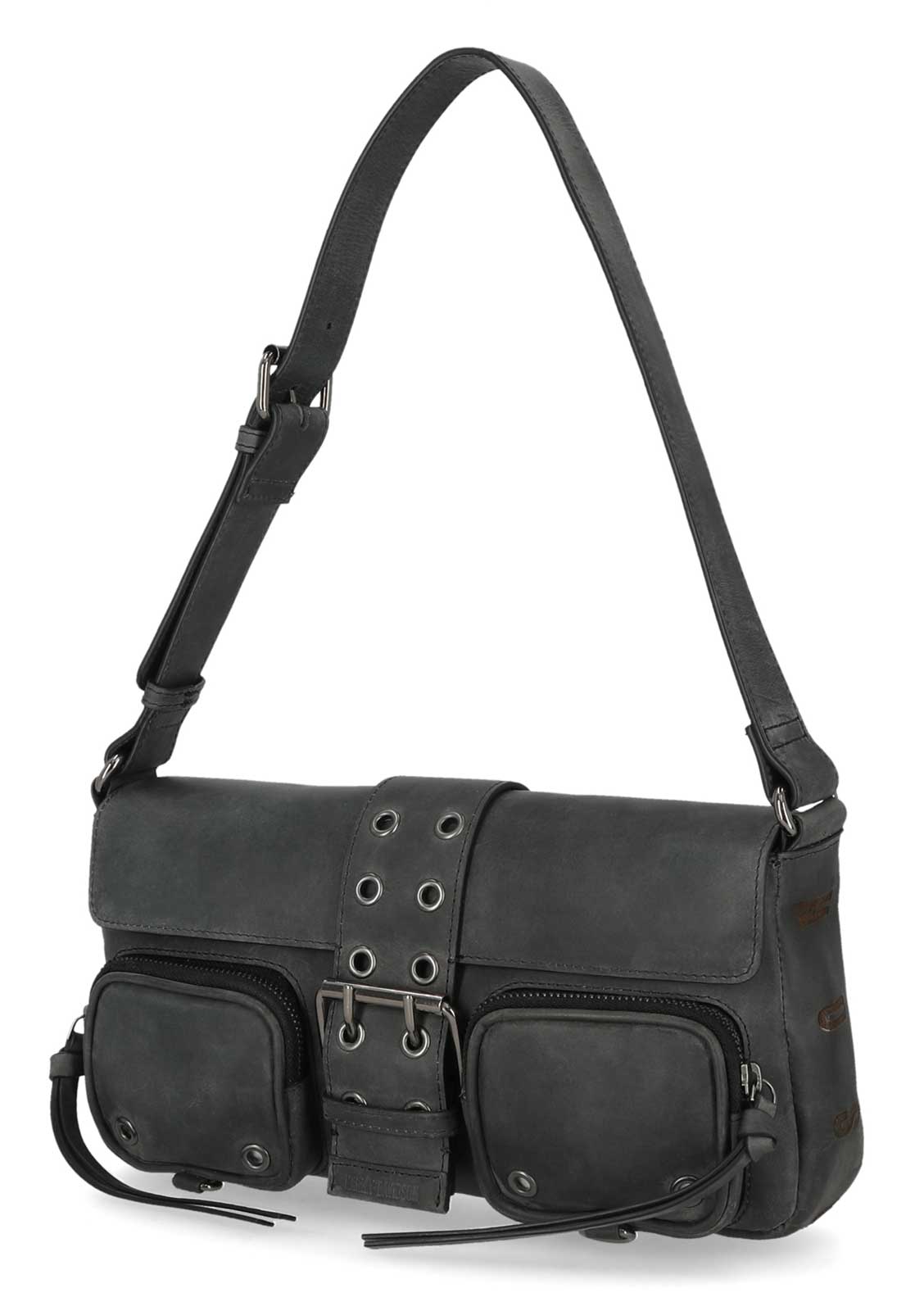 Harley-Davidson Free Shipping - Harley-Davidson Women's Buckle Closure Saddle Bag Leather Purse - Black - Free Shipping on many products plus Orders Over $99