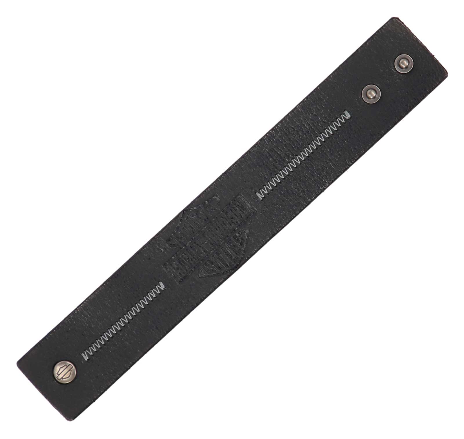 Harley-Davidson® Men's Bar & Shield Stitch Genuine Leather