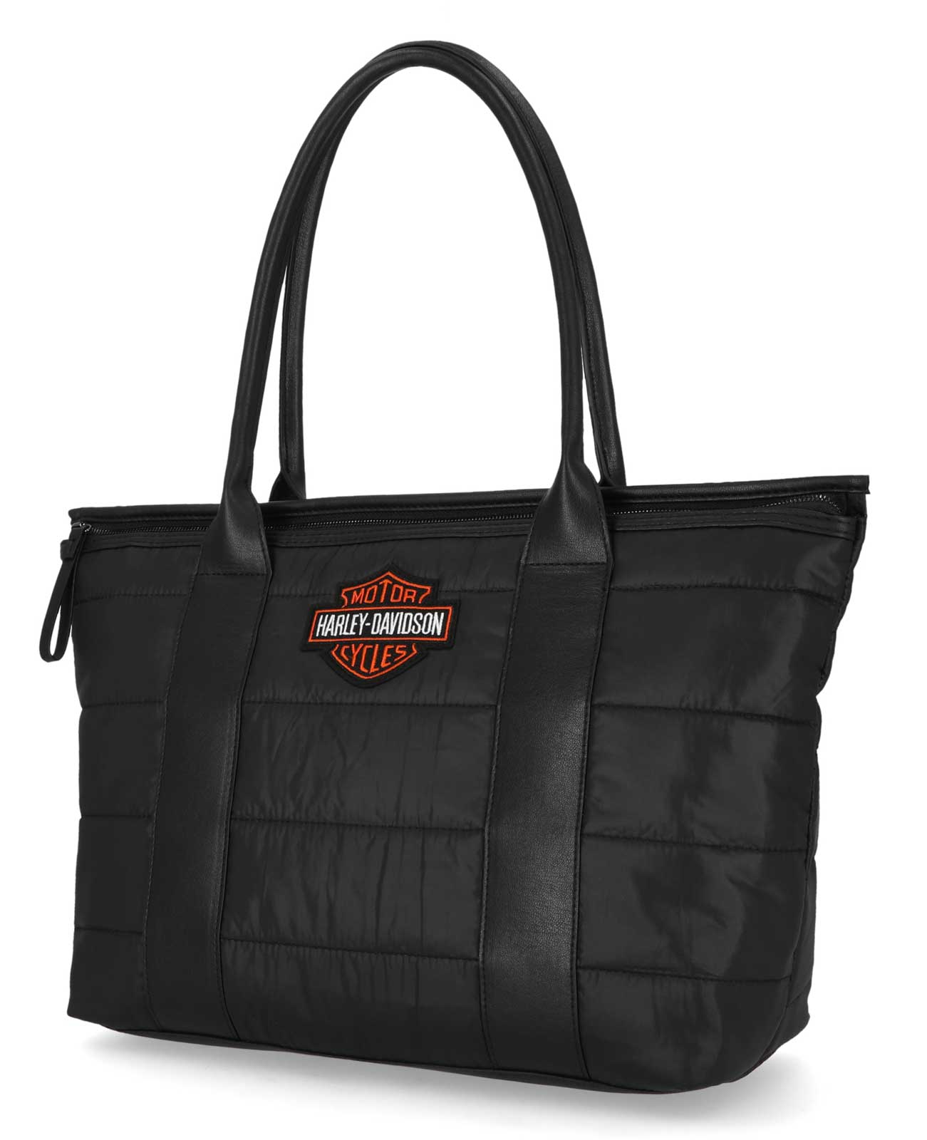 Harley-Davidson® Women's Bar & Shield Logo Puffy Nylon Tote