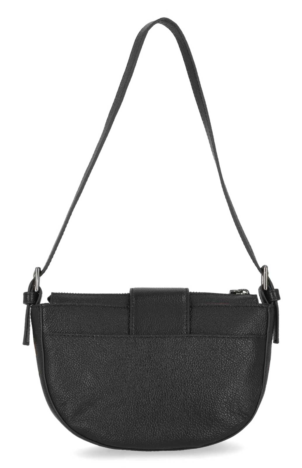 Harley-Davidson Women's Buckle Closure Quilted Leather Mini Bag - Black - No Hassle Returns at Wisconsin Harley