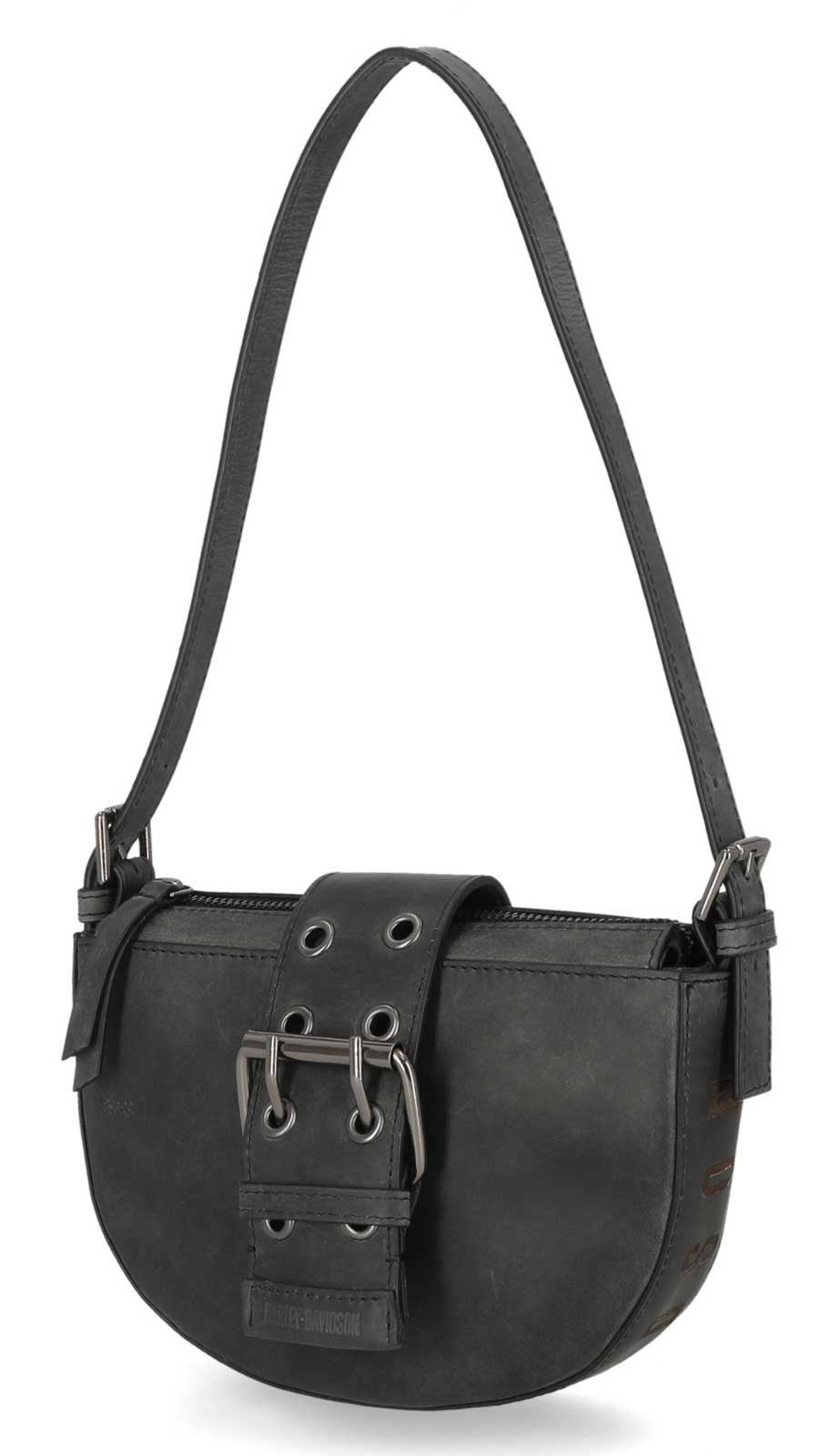 Harley-Davidson Free Shipping - Harley-Davidson Women's Buckle Closure Genuine Leather Mini Bag - Black - Free Shipping on many products plus Orders Over $99