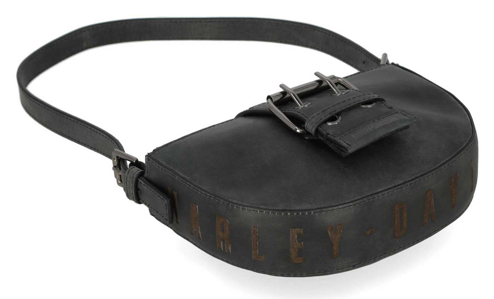 Y.TANAKA Harley-Davidson® Women's Buckle Closure Genuine Leather Mini