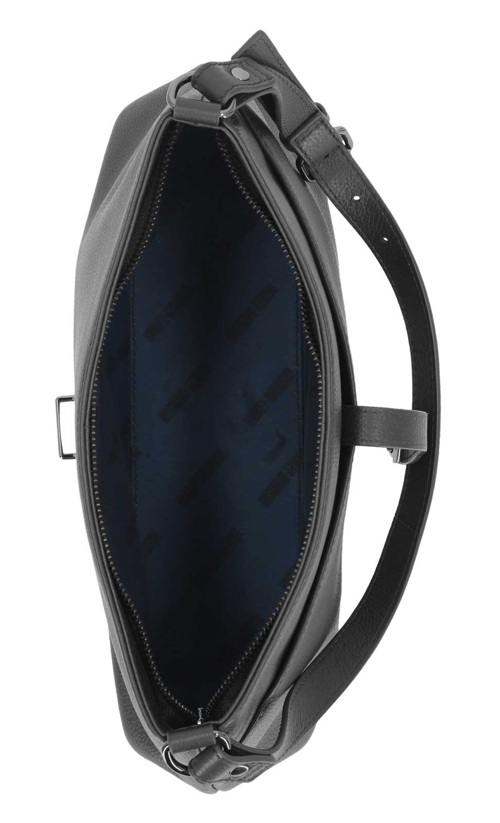 Harley-Davidson® Women's Push Lock Pebble Leather Shoulder