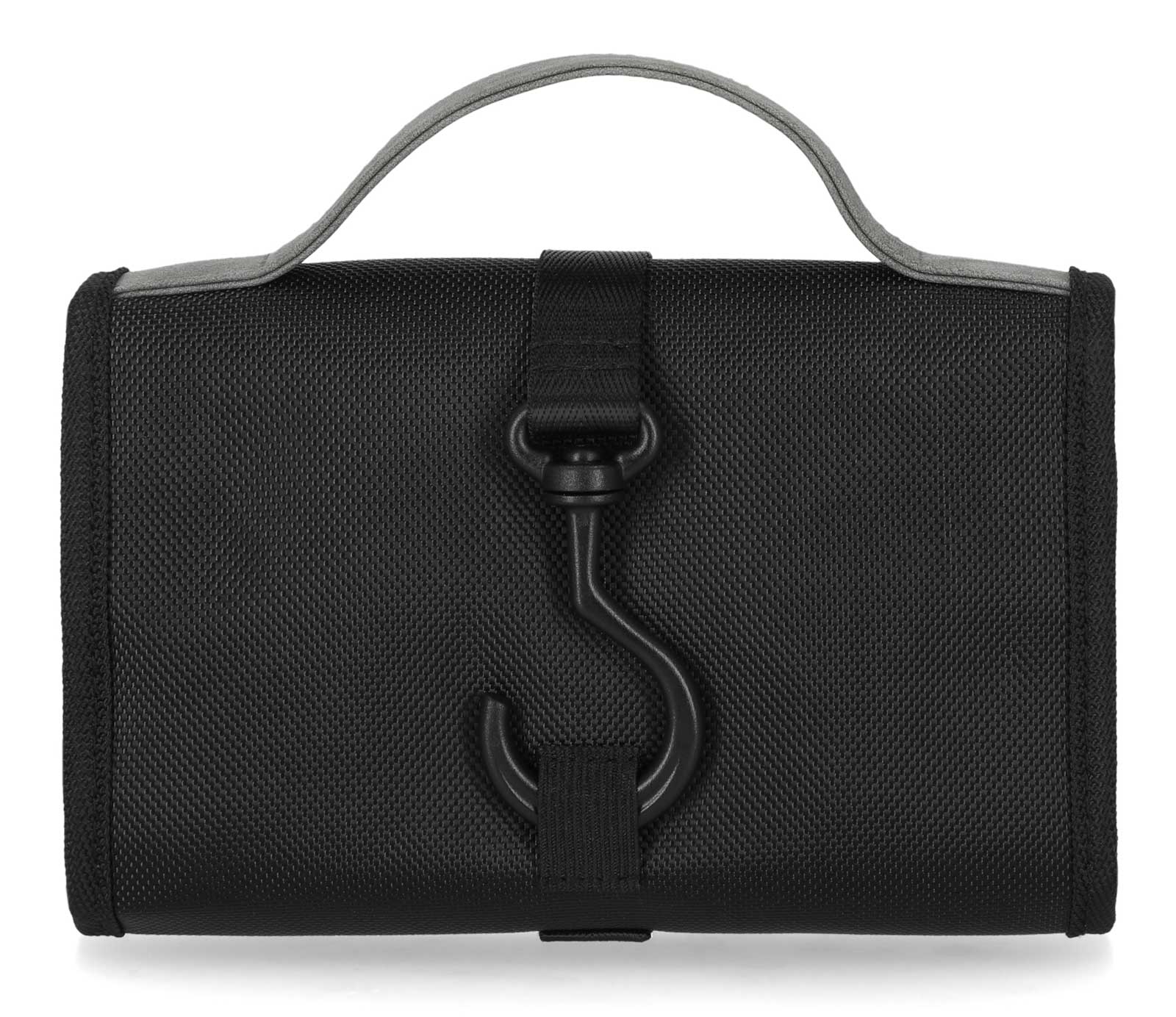 Harley-Davidson Men's Embossed Bar & Shield Logo Hanging Toiletry Kit - Black - No Hassle Returns at Wisconsin Harley