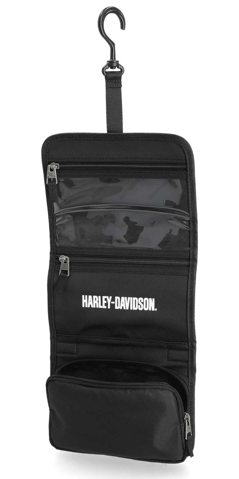Harley-Davidson® Men's Embossed Bar & Shield Logo Hanging Toiletry
