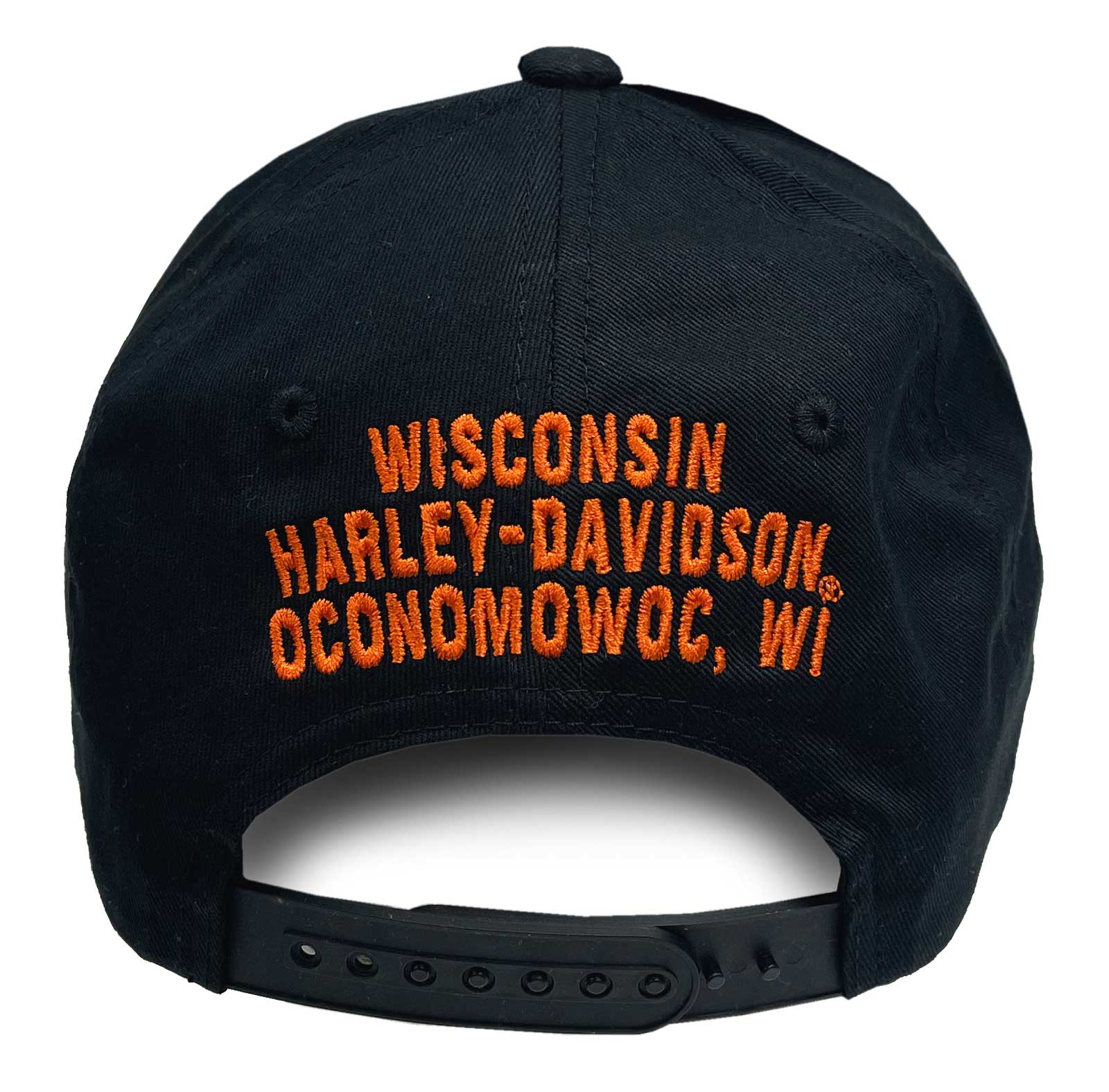 Harley-Davidson Free Shipping - Harley-Davidson Men's Groundwork Adjustable Snapback Baseball Cap - Black - Free Shipping on many products plus Orders Over $99