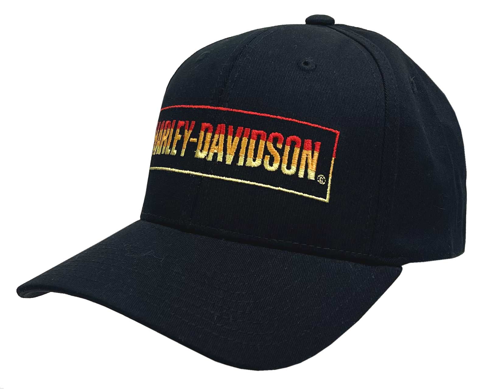 Harley-Davidson® Men's Embroidered Retrowaves Stretch Fit Baseball