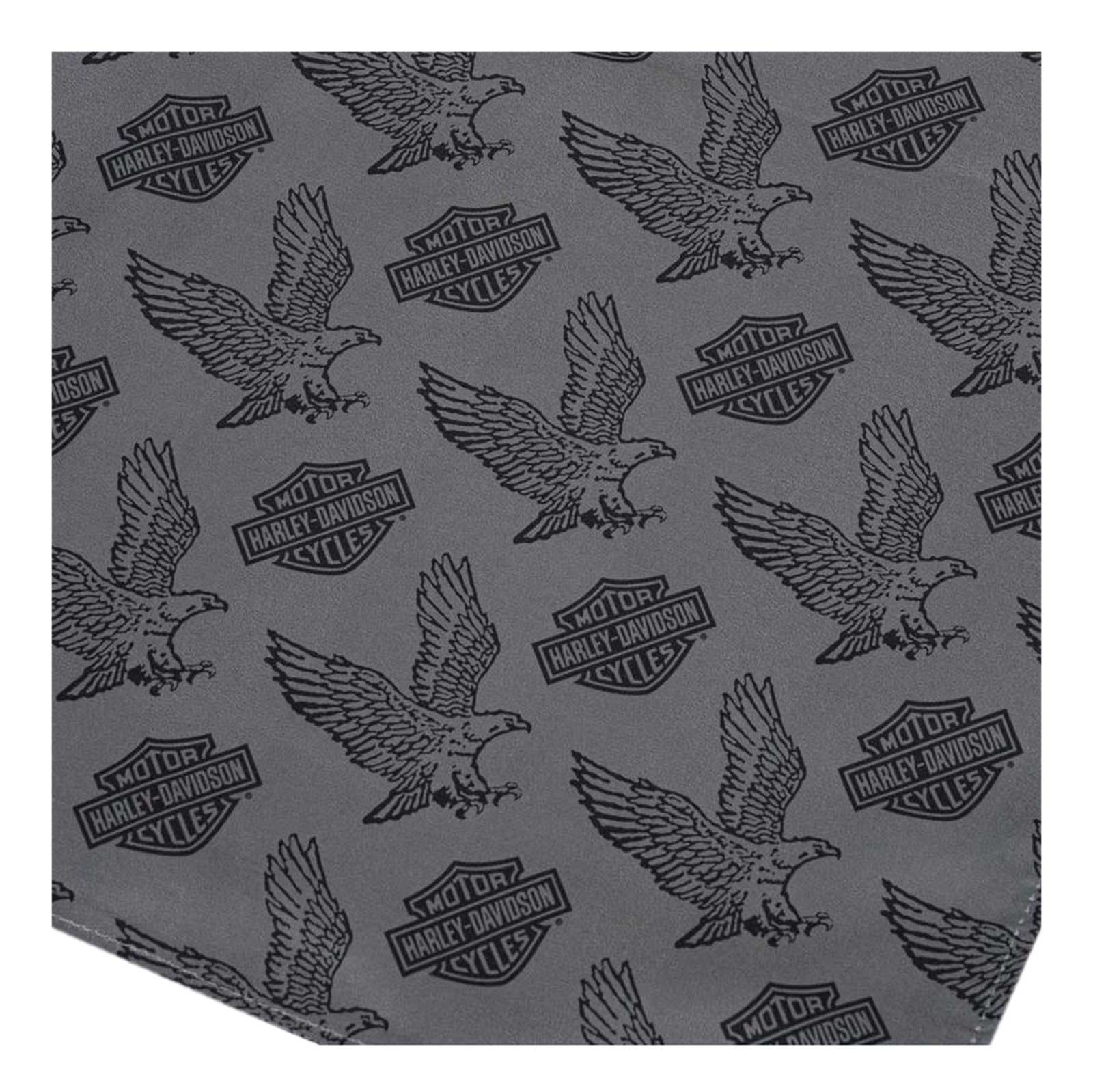 Harley-Davidson Free Shipping - Harley-Davidson Repeat Bar & Shield Pet Tie Bandana - Small/Medium, Gray - Free Shipping on many products plus Orders Over $99