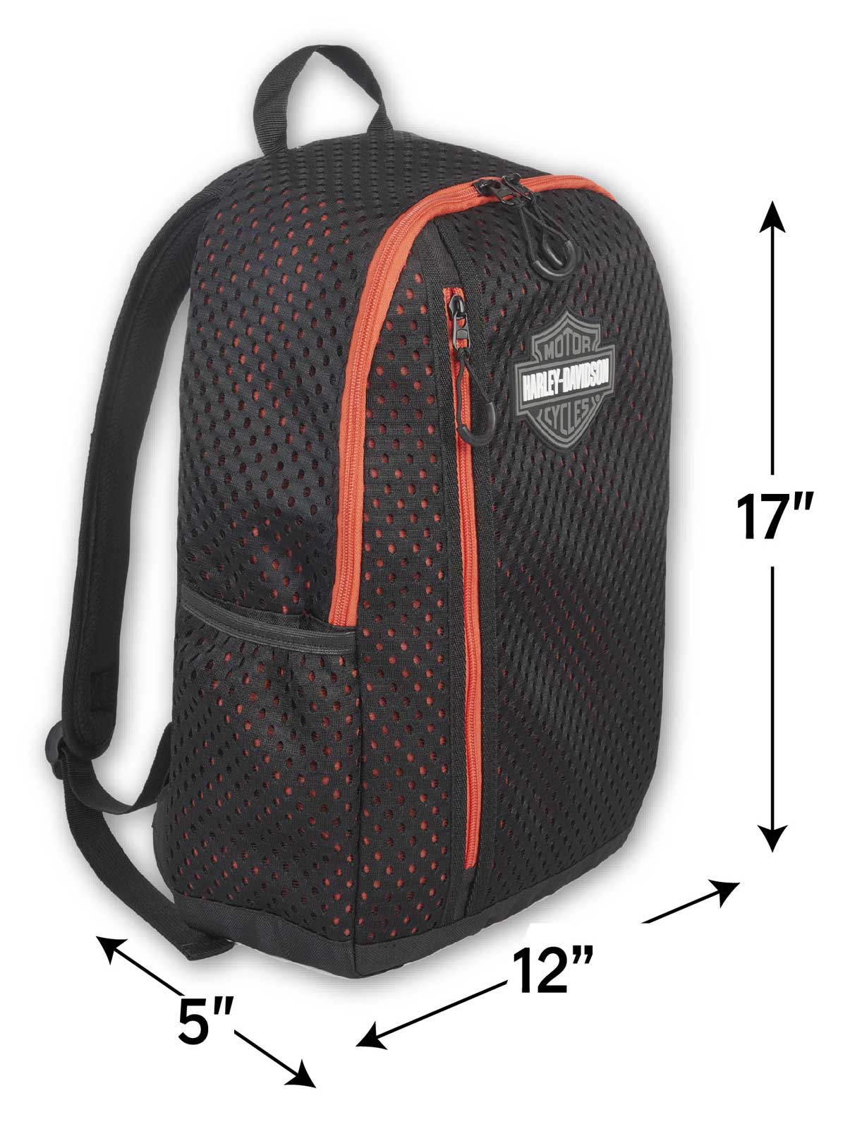 Harley-Davidson® Rumble Bar & Shield Logo Backpack, Polyester w