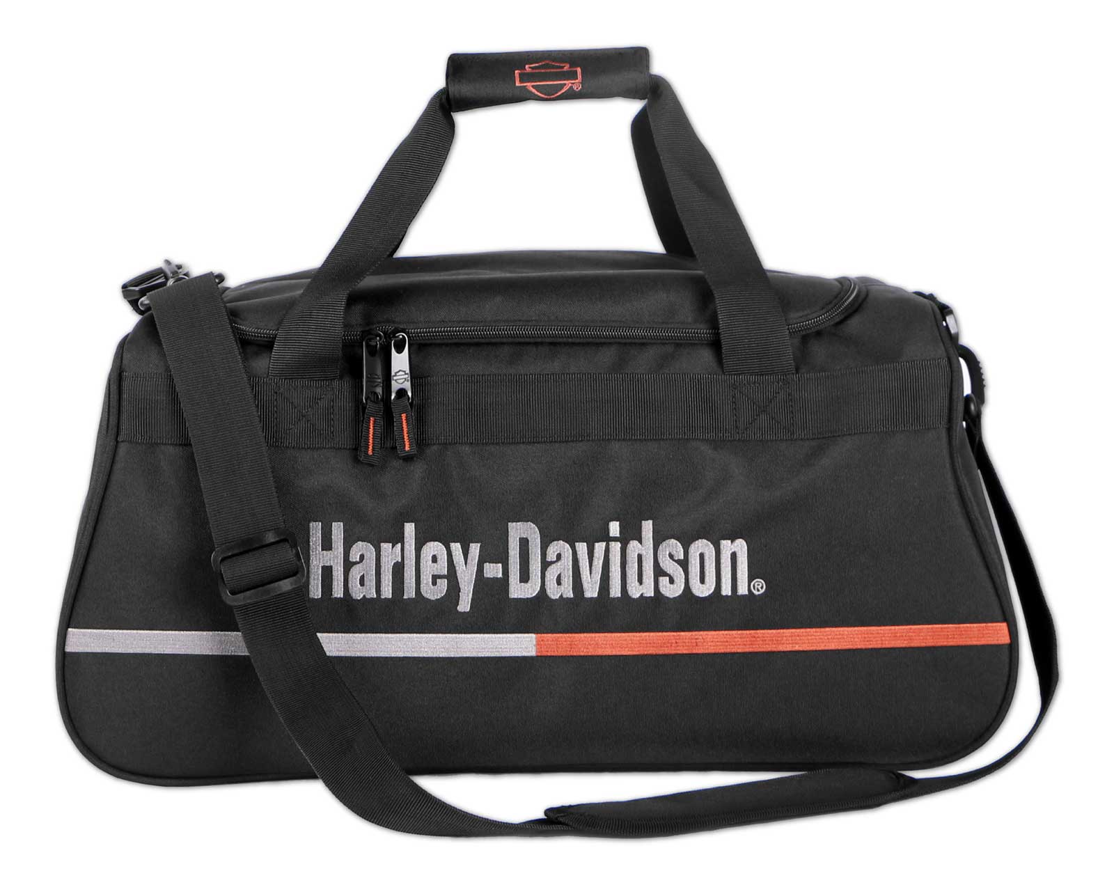 Harley-Davidson Free Shipping - Harley-Davidson Embroidered H-D Logo Zipper Rugged Graphic Duffel Bag - Midnight - Free Shipping on many products plus Orders Over $99