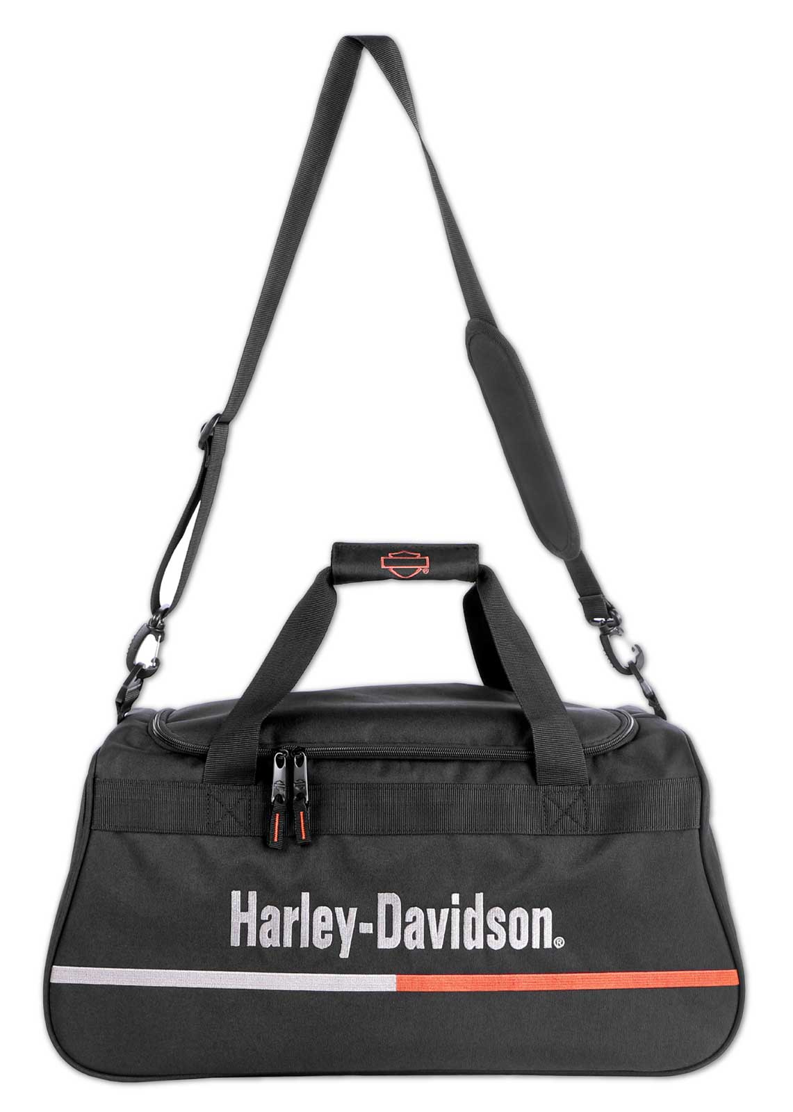 Harley-Davidson® Embroidered H-D Logo Zipper Rugged Graphic Duffel