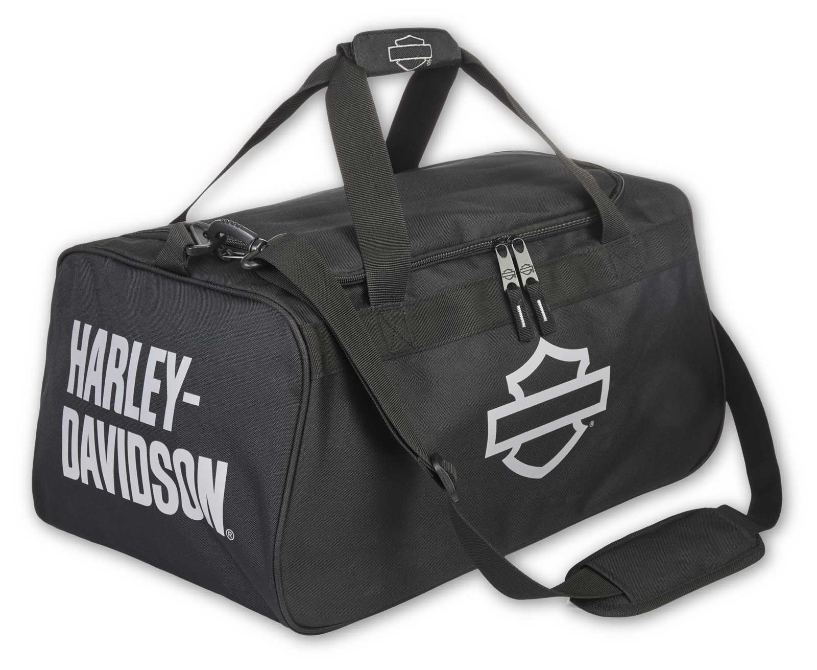Harley-Davidson® Bar & Shield Logo Zipper Rugged Graphic Duffel