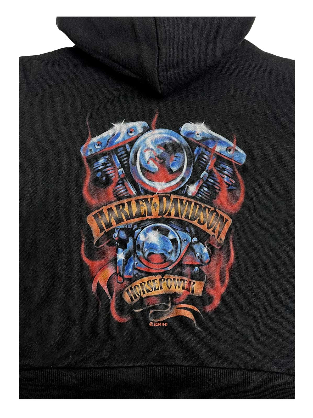 Harley-Davidson Free Shipping - Harley-Davidson Little Boys' Bar & Shield Sherpa Lined Hooded Jacket w/ Graphics - Free Shipping on many products plus Orders Over $99