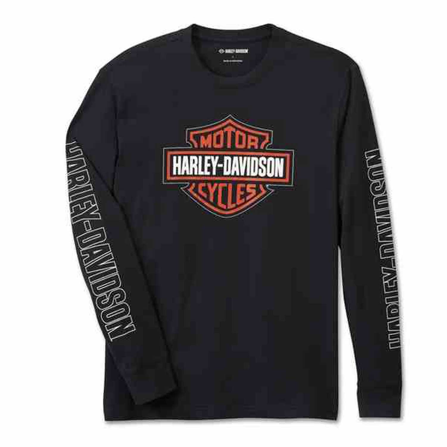 Harley-Davidson Men's Bar & Shield Long Sleeve Pajamas Logo Bottoms 96115-25VM - No Hassle Returns at Wisconsin Harley