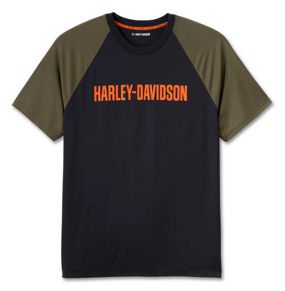 Harley-Davidson® Men's TECH Colorblock Short Sleeve Raglan