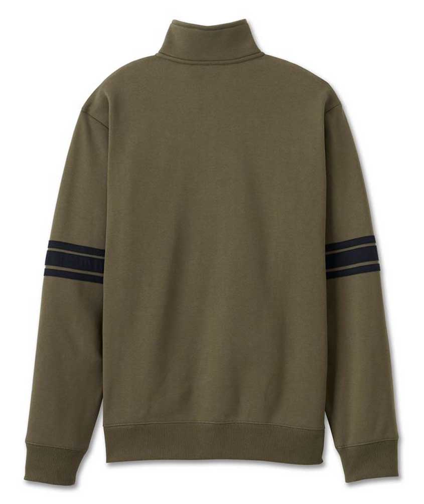 Harley-Davidson Free Shipping - Harley-Davidson Men's Bar & Shield 1/4-Zip Fleece Pullover, Green 96099-25VM - Free Shipping on many products plus Orders Over $99