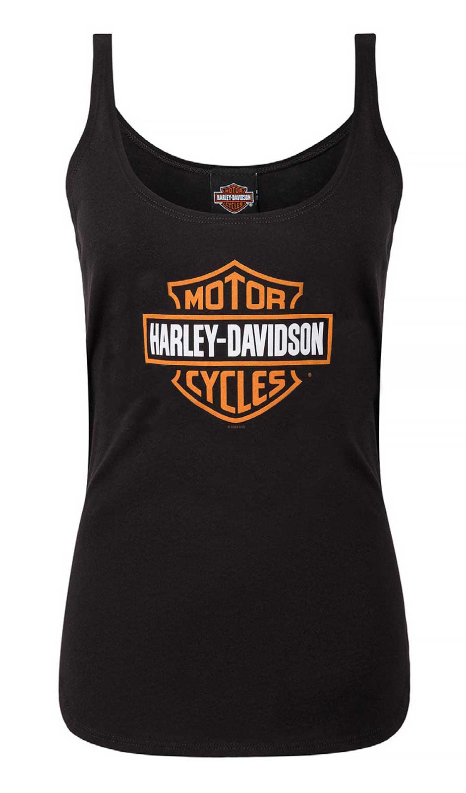 Harley Davidson 黒 タンク Harley-Davidson® Women's Classic Bar & Shield Logo Full-Back Tank