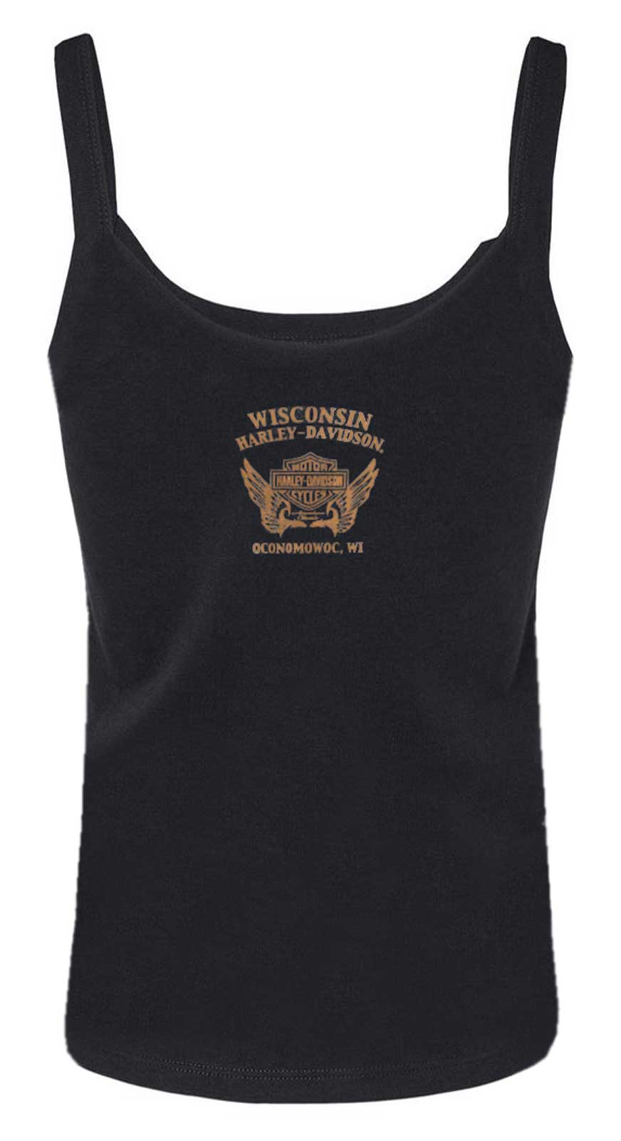 Harley-Davidson Free Shipping - Harley-Davidson Women's Classic Bar & Shield Logo Full-Back Tank Top, Black - Free Shipping on many products plus Orders Over $99