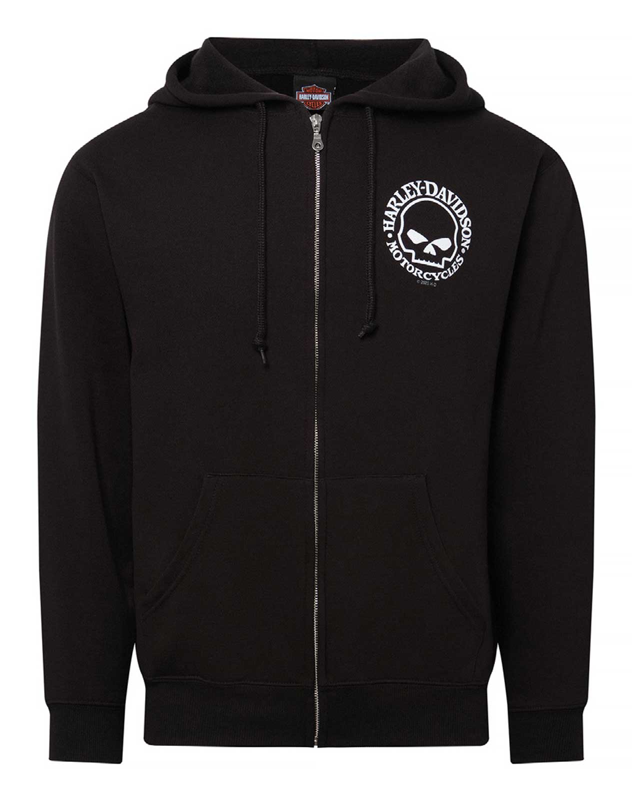 Harley-Davidson® Men's Willie G Skull Logo Zip-Up Hoodie