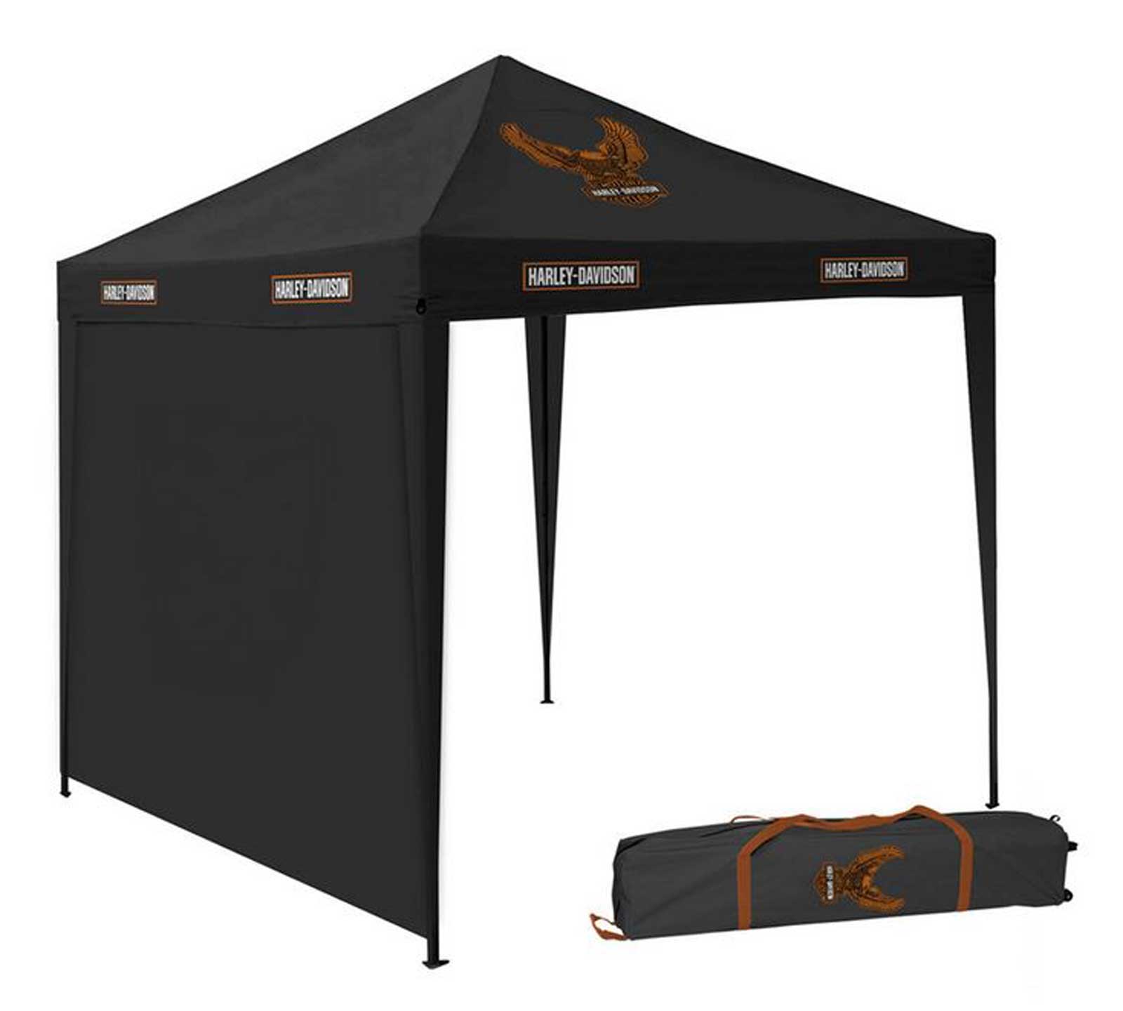 Harley-Davidson® Bar & Shield Eagle Outdoor Canopy w/ Steel Tube